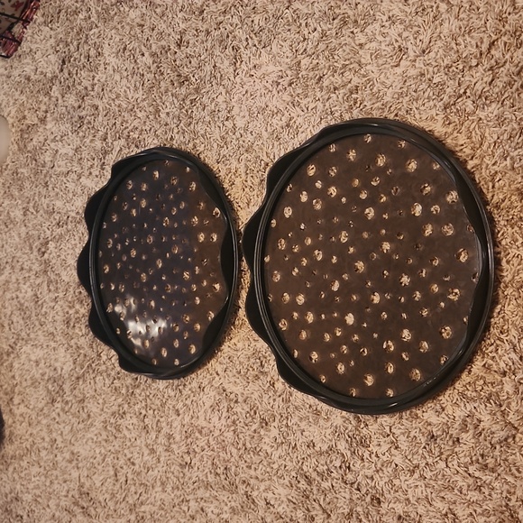 Pampered Chef Black Silicone Microwave Potato Chip Maker - Picture 2 of 3